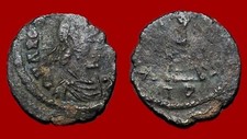 Roman coin : Arcadius - Nummus, Victoire et Captif, B+ [7NAR1]