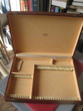 "618.3"   ECRIN COFFRET VIDE POUR MENAGERE DE 37 PIECES EN METAL ARGENTE