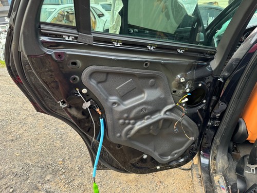 15-19 BMW X6 X6M F16 F86 REAR LEFT DRIVER SIDE DOOR CARBON BLACK ❌ Damaged - Bild 14 von 18