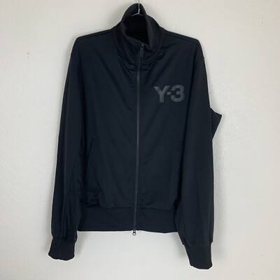 Adidas Originals Y-3 Yohji Yamamoto Mens M Black Poly Track Adidas Originals Y-3 Yohji Yamamoto Mens M Black Poly Track