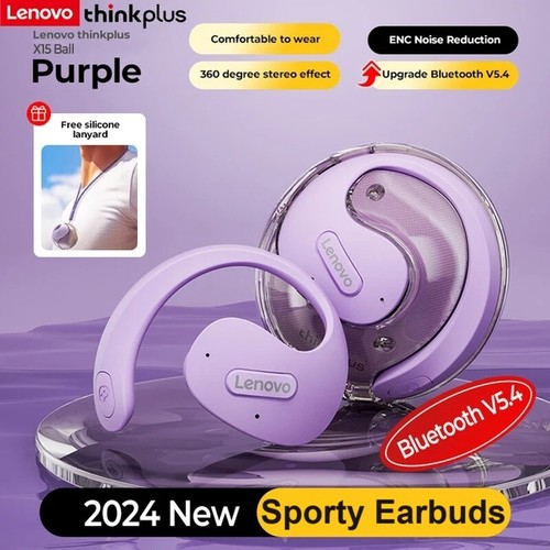 Écouteurs Hi-Fi Lenovo Thinkplus Sporty Style X15 Pro Bluetooth 5.4 IMPERMÉABLES - Photo 20 sur 30