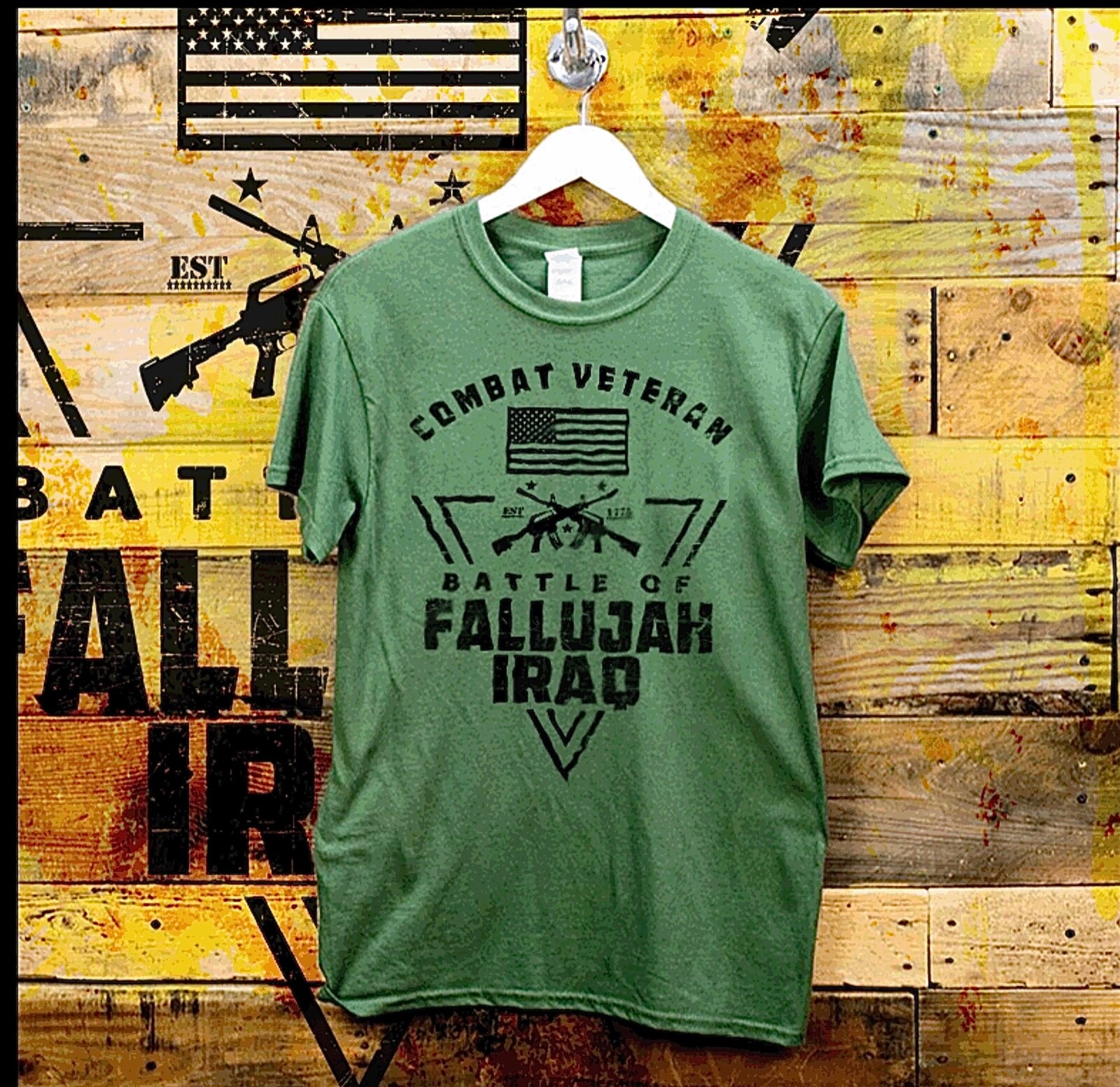 Iraq Fallujah Kit Fallujah Iraq t-shirt army military Combat Veteran iraq war tactical ...