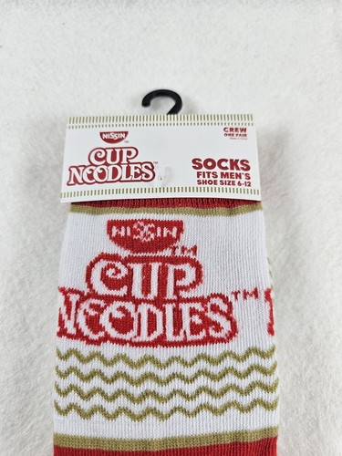 Cup Noodles, Novelty, Unisex Odd Socks - Cartoon Characters Size 6-12 Men
