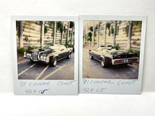 Ccc 2 Photographs From 1980s Polaroid Artistic 1971 Cougar Convertible 429 Cj