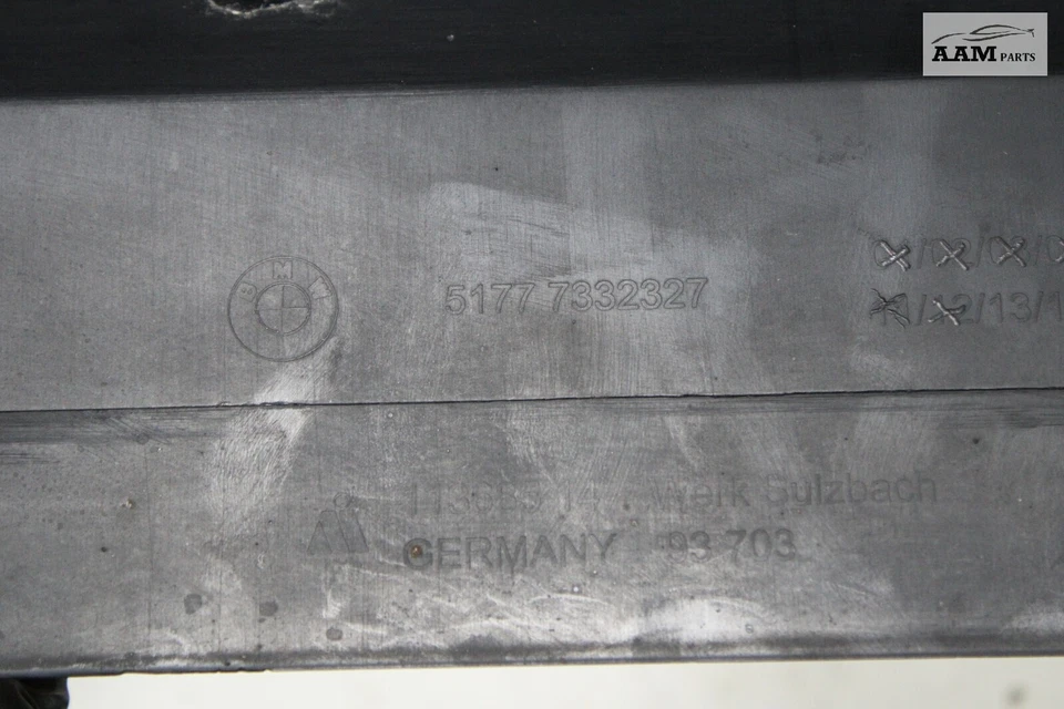 BMW X1 F48 XDRIVE 2016-2021 LADO DEL CONDUCTOR IZQUIERDO PANEL BASCULANTE FALDÓN MOLDEADO OEM Foto 4 de 4