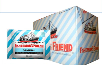 Fisherman's Friend zuckerfreier Mundfrischer - Original Süßstoff 25g volle Box