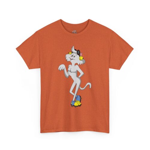 Vintage Wordsworth Cat T-Shirt, Heathcliff Cartoon Shirt, Roller Skate Cat Tee - Picture 20 of 118