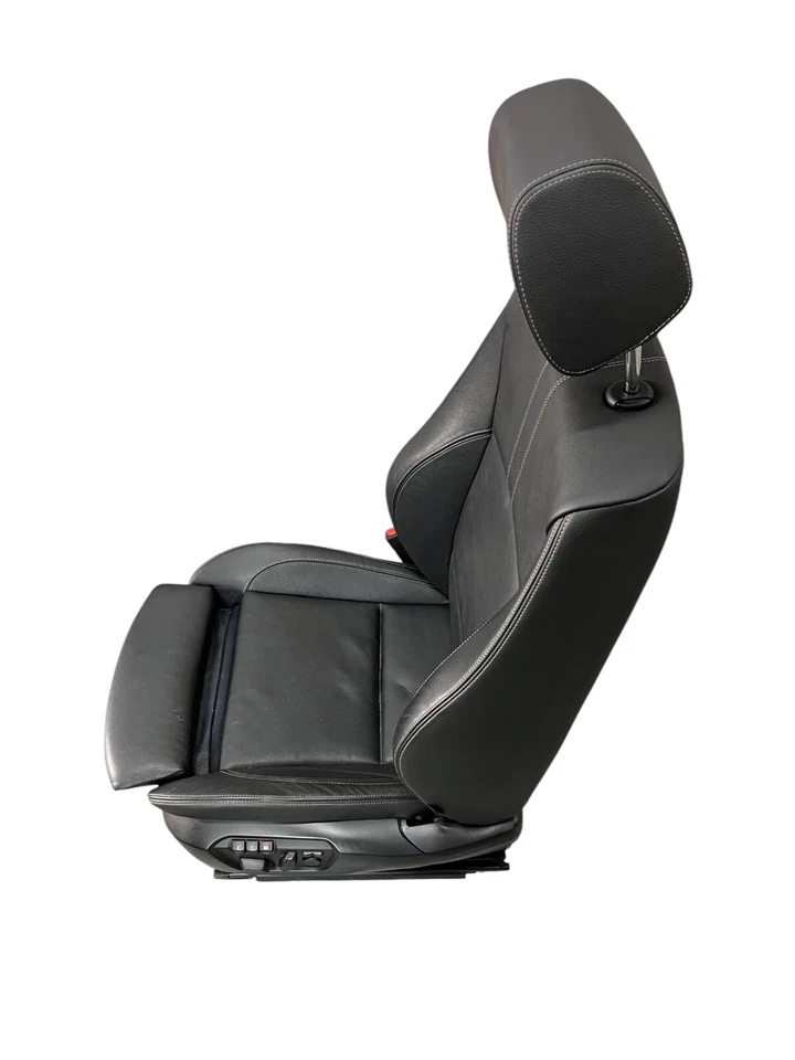 BMW X4 MSPORT 2016-2018 asiento delantero trasero cuero panel puerta conjunto negro OEM Foto 3 de 4