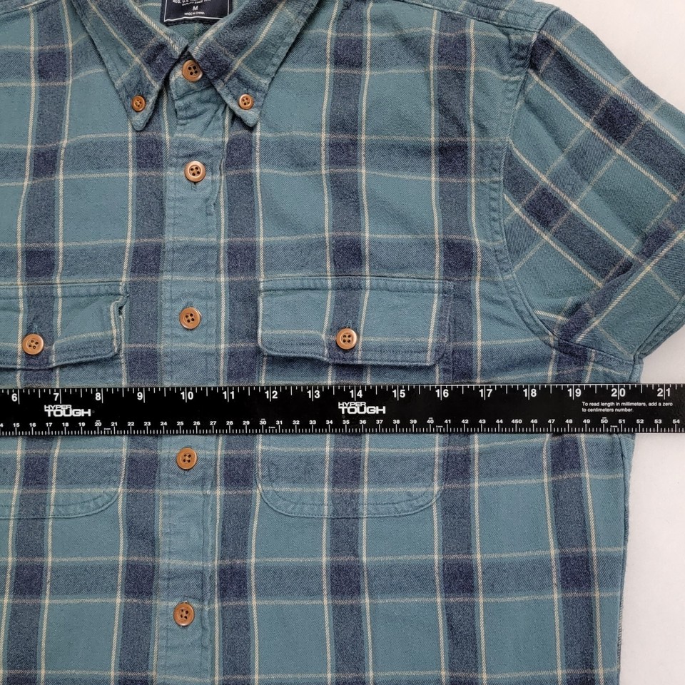 Abercrombie & Fitch Men Lumberjack Flannel Long Sleeve Button Down