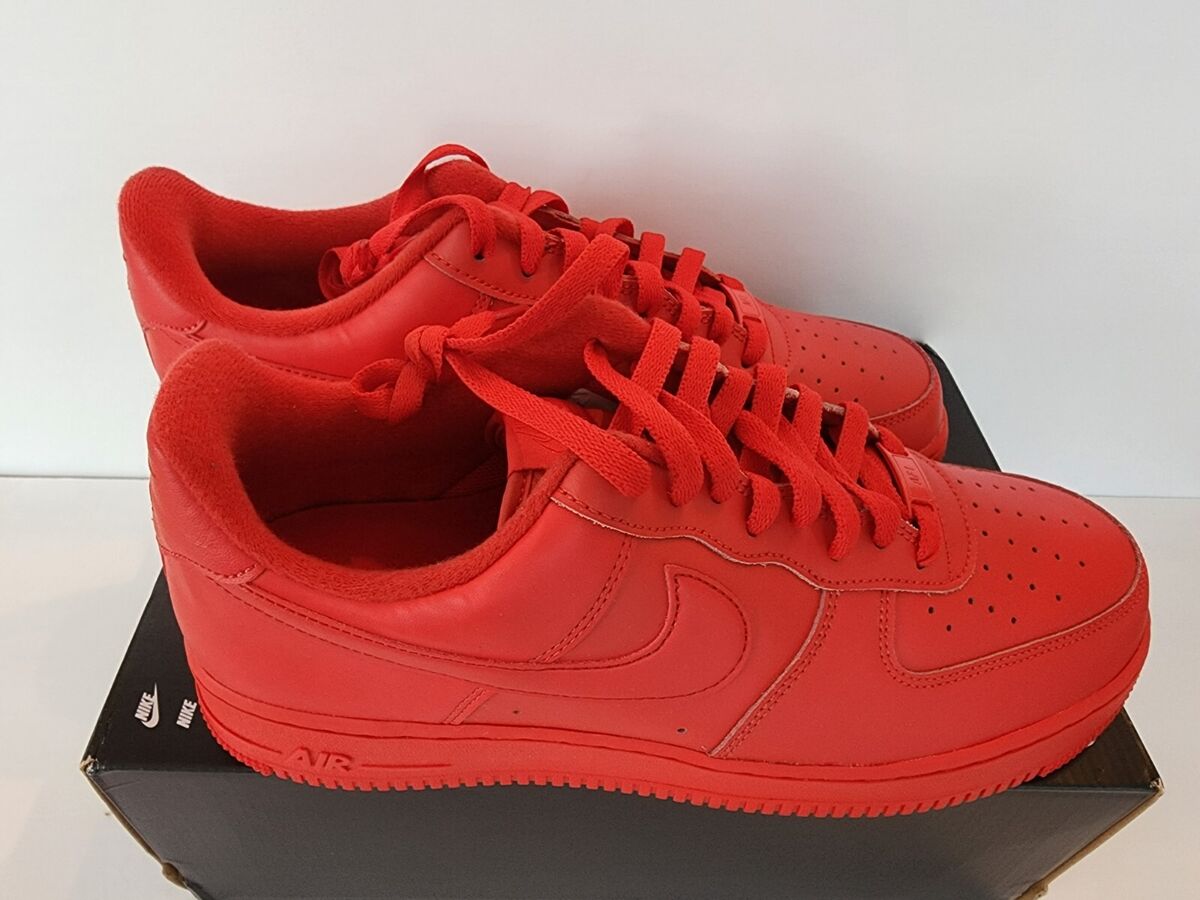 Nike Air Force 1 '07 LV8 Low Triple Red CW6999-600 Men's Nike Air Force 1 '07 LV8 Low Triple Red CW6999-600 Men's