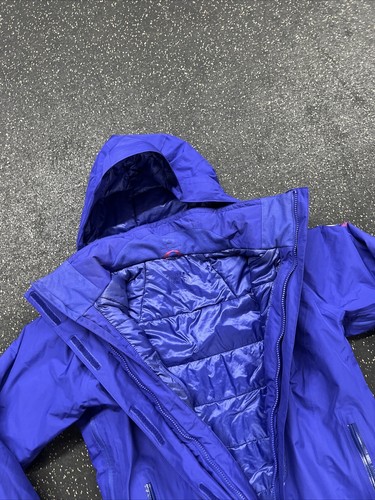 North Face Jacket Women Medium Purple Summit Series Primaloft HyVent Alpha Rain - Picture 8 of 11