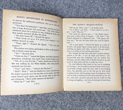 Alice's Adventures in Wonderland Lewis Carroll: Illustrated by Bessie Pease 1933 - Picture 11 of 13