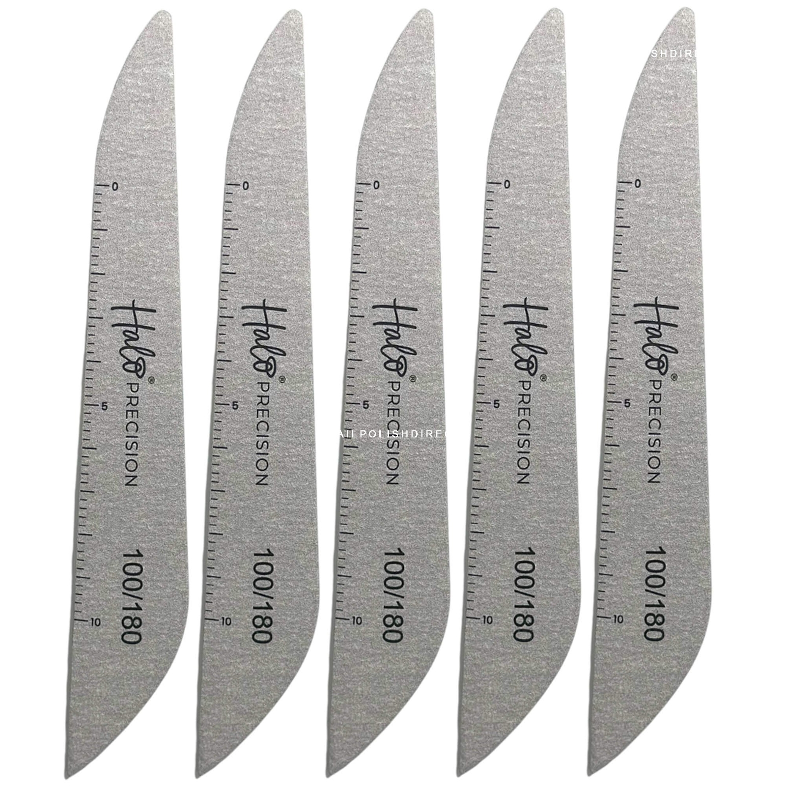 Halo Pack of 5 Precision Zebra 100/180 Grit Files