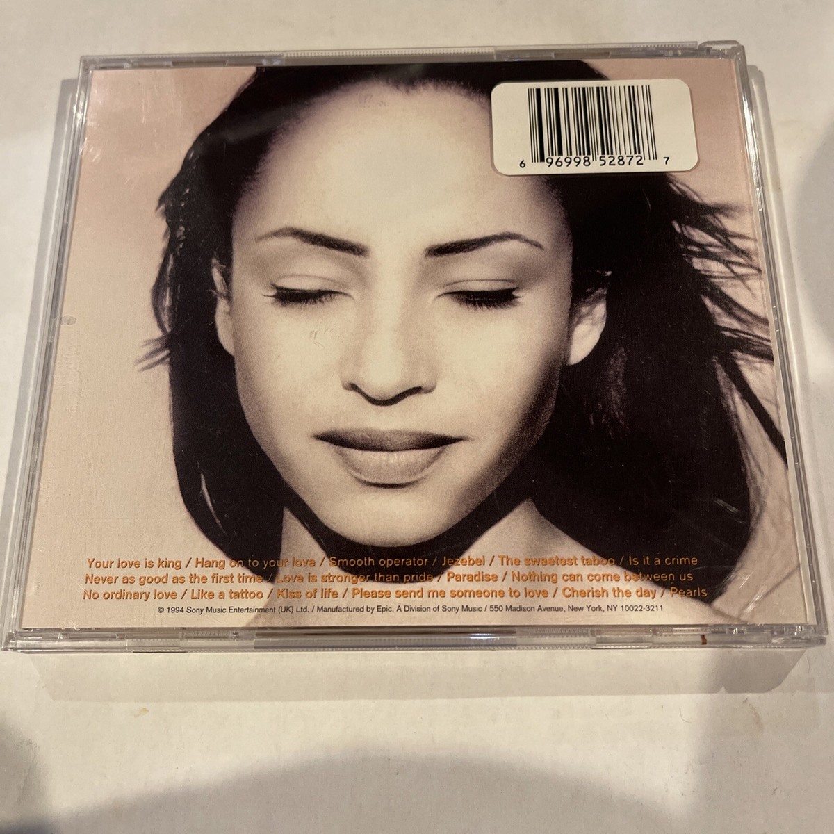 Sade - The Best Of Sade CD - 16 Tracks Compilation 1994 | eBay