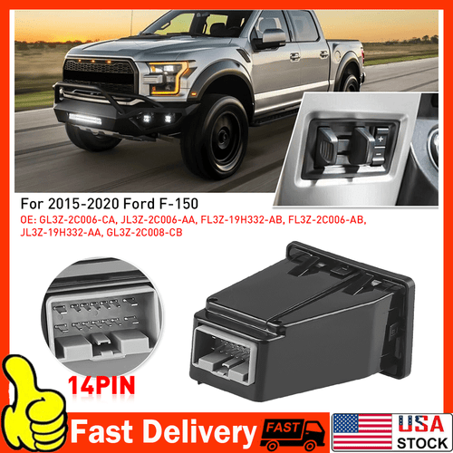 For F-150 Ford Trailer In-Dash Brake 2015-2020 Controller Module JL3Z2C006AA EAH - Picture 19 of 19