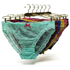 6 Pack Ladies Sexy Full Floral Lace Briefs Knickers Underpants Lingerie Panty