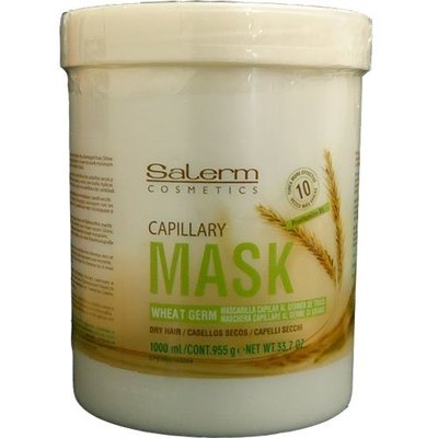 Salerm Wheat Germ Capillary Mascarilla Capillar Hair Mask 1000ml/33.7oz Unisex