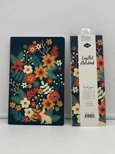 Denik Lay Flat Notebook “In Bloom”. 144 Lined Pages. 5.25x8.25. New With Tag.