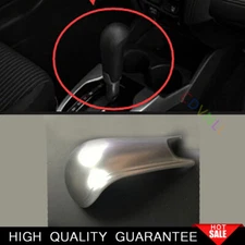 For Honda Fit/Jazz 2014-2020 Matte Silver Central Console Gear Shift Knob Trim