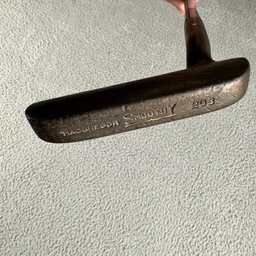 Vintage MacGregor Golf SMOOTHY 203 PUTTER Right Handed 34" Length Classic RARE