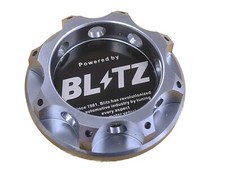 BLITZ Oil Filler Cap - GREY ALLOY - Fits Nissan Skyline GTR GTT S15 350z 370z