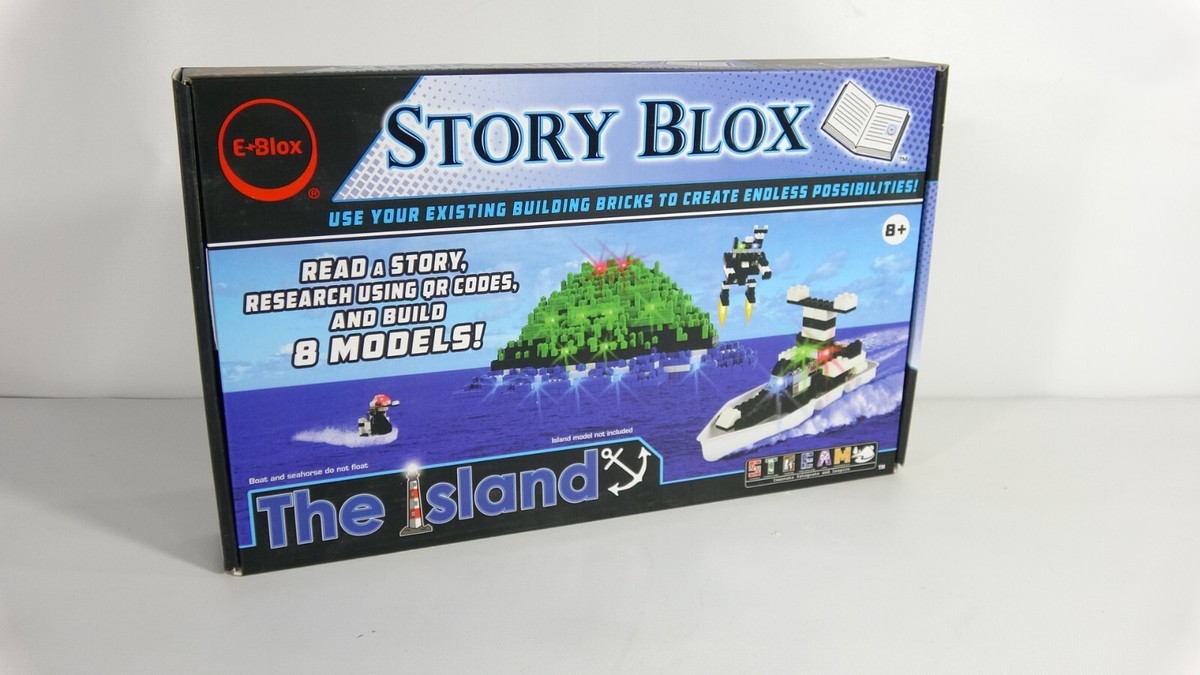 EBlox Story Blox Build 8 Models The Island Building Set SB0118  