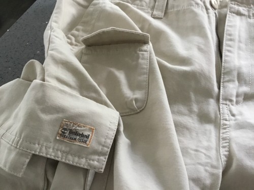 TIMBERLAND STRATHAM ISSUE MENS CARGO SHORTS LIGHT BEIGE ,SIZE 40,NEW WITH LABELS - Picture 15 of 16