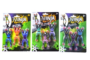 sticky toys crawl down wall