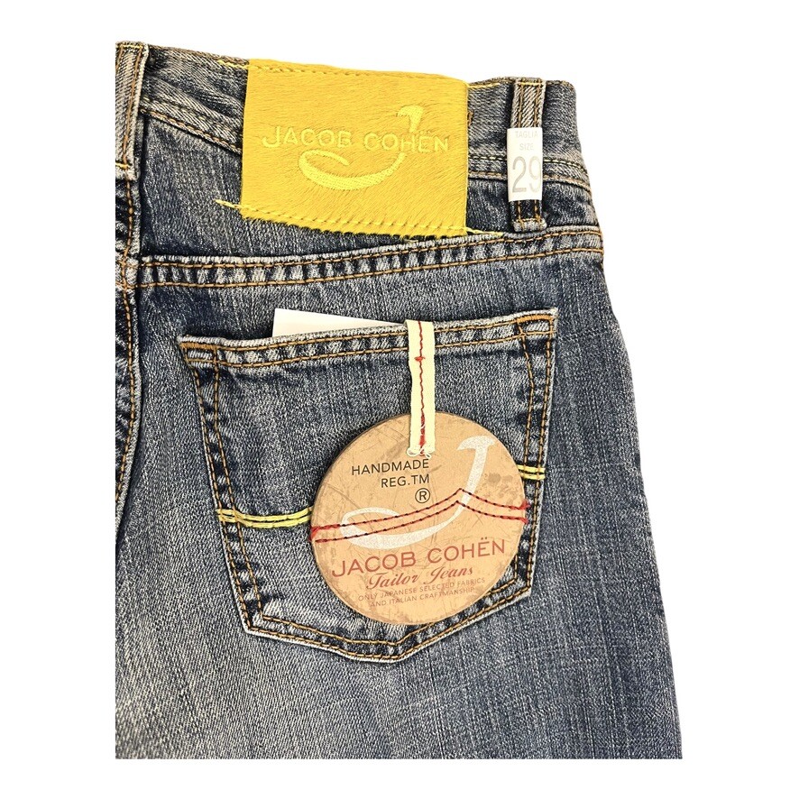 Jeans Jacob Cohen J620 Spécial Vintage Homme - Beige, Taille 34, Neuf Avec étiquettes
