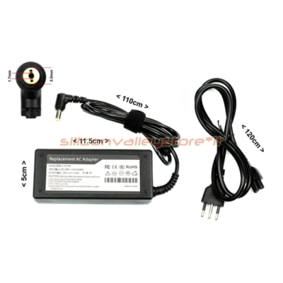 Alimentatore Per EMachines E Series E625, E627, E644G, E720, E725 - Foto 3