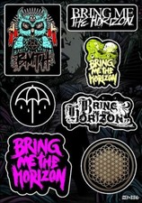 Bring Me The Horizon Sticker Pack  BMTH Metalcore Alternative Metal Band Logo