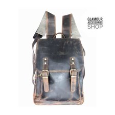 ZAINO uomo donna pelle vintage artigianale italiano retro industry MADE IN ITALY