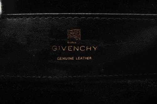 Givenchy shoulder bag in gold hardware and calf leather in black USED FROM JAPAN - Picture 12 of 12