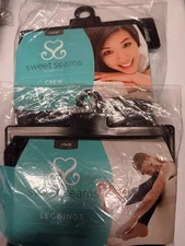 Sweet Seams Ladies Under Layer Garments  Set Black size L Winter sports wear