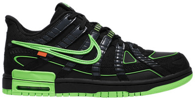 Nike Air Rubber Dunk Off-White Green Strike Men's Size 10.5  NEW CU6015-001