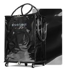 Byootique 20" Rolling Tote Bag Grocery Bag on 5 Wheels for Travel MidnightGlitz — photo 1