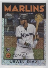 2021 Topps Silver Pack Series 2 1986 Chrome Baseball Lewin Diaz #86TC-72 0q7