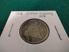 1876 Seated Liberty Silver Quarter With VG Details You Judge See Pictures