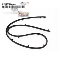 Front Bumper Upper Strip Rubber Seal For 2017-20 Kia Optima 86357d4000