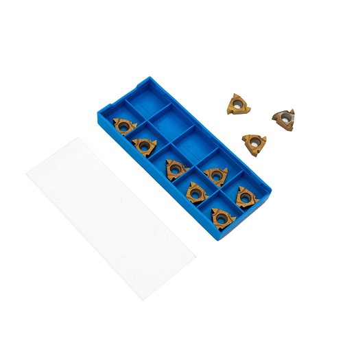 Tool 16IR AG60 Blade Turning 10 Pcs/Set CNC Carbide Cast Iron Inserts Lathe - Picture 5 of 21