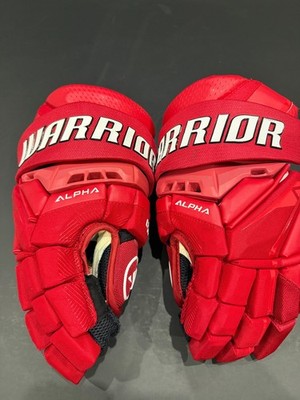 Warrior LX3 Pro Eishockeyhandschuhe 15 Zoll / 38 cm Senior Rot