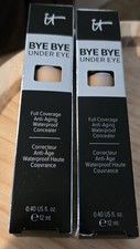 2x IT Cosmetics Bye Bye Under Eye Concealer 10.5 Light New In Box Authentic