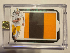 2025 Panini National Treasures Collegiate Josh Allen Green Jumbo Patch #3/5 SSP