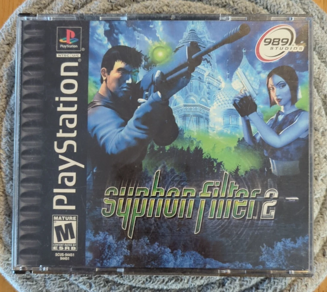 Syphon Filter 2 PlayStation 1 PS1 Graded 9.6 A
