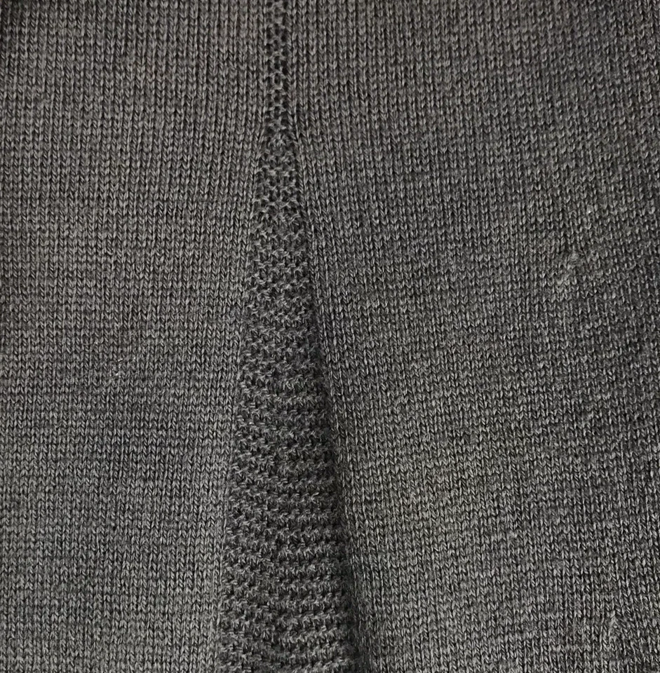 J Jill Knit Midi Skirt A-Line Flare Cotton Pull On Elastic Brown Modest Medium - Image 4 of 4