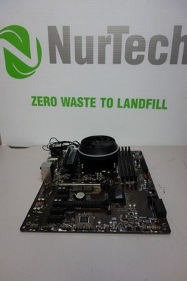 MSI Z370-A PRO Motherboard w/ Heatsink + Fan