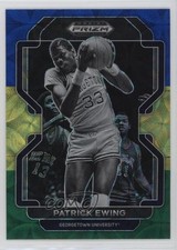 2022 Panini Prizm Draft Picks Choice Blue Yellow & Green Patrick Ewing HOF 0q2