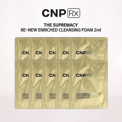 CNP The Supremacy Re-New Enriched Cleansing Foam 2ml x 30 pcs(60ml). Newest vers
