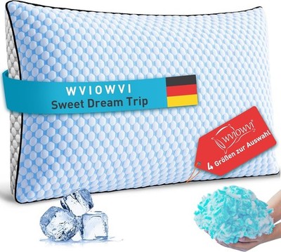 Kopfkissen 40x60, Memory Foam Kissen, Kühlendes Kopfkissen, Nackenkissen Ergo...
