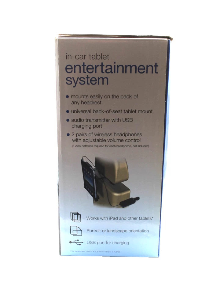 Innovative Technology ITIP-444 In-Car Tablet Entertainment System - NEW Open Box - Image 4 of 4